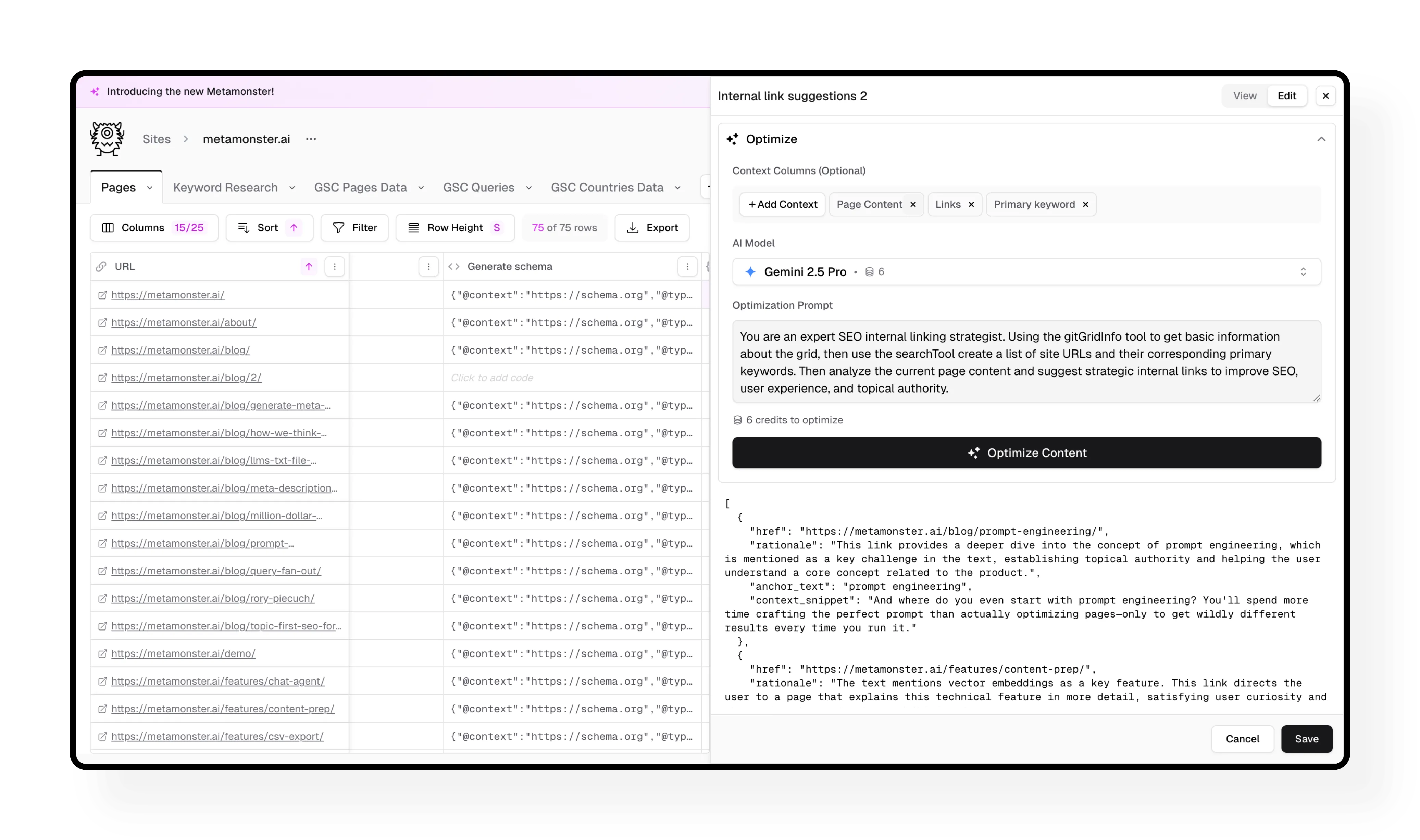 Cell with copy icon visible on hover