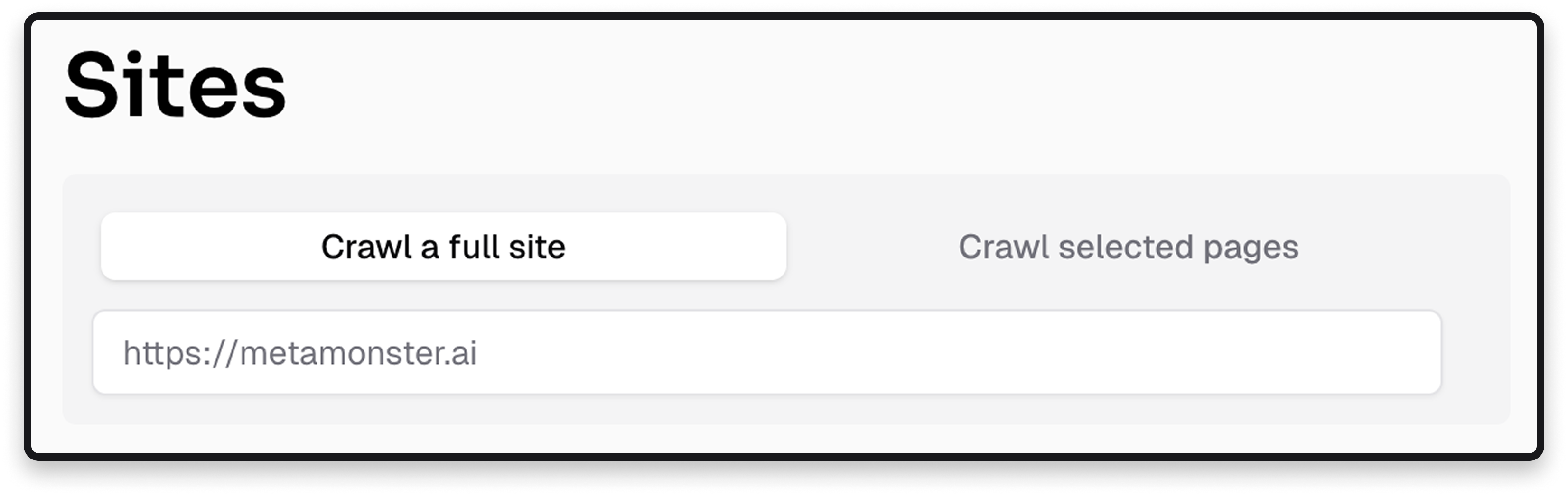 Generated descriptions