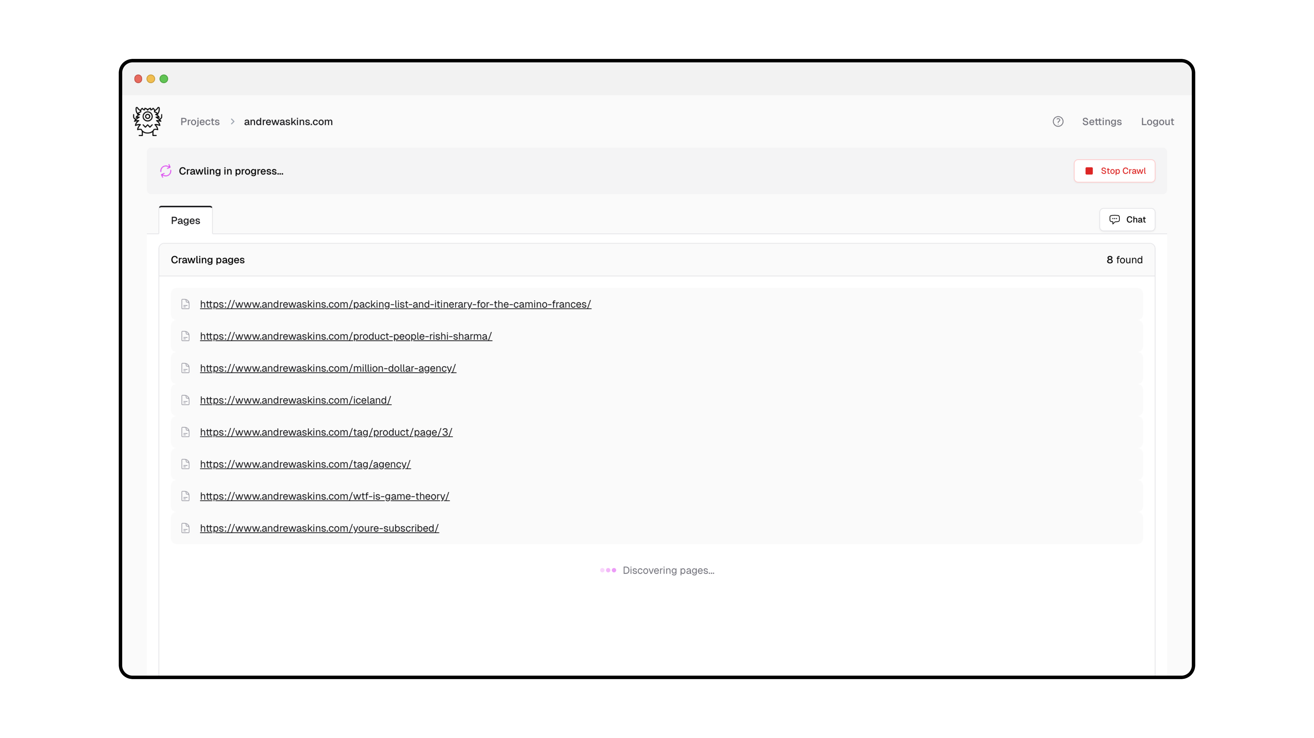 Generated descriptions